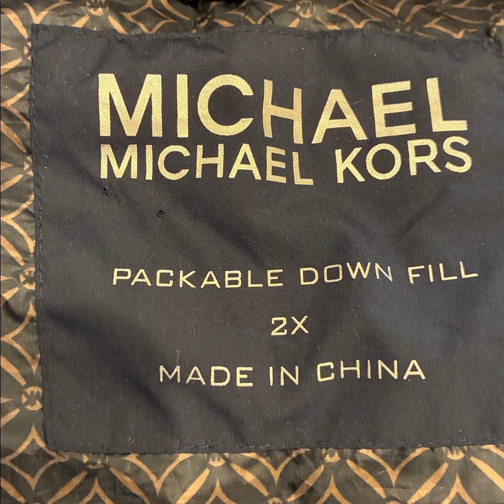 Michael Kors Packable Down Jacket 2X - image 10